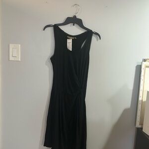 Princess Vera Wang Black Midi Dress size small new with tags